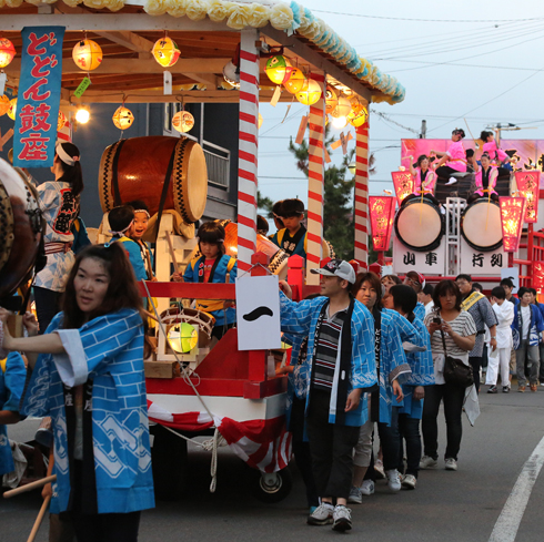 北海道三大あんどん祭り 八雲山車行列とは①